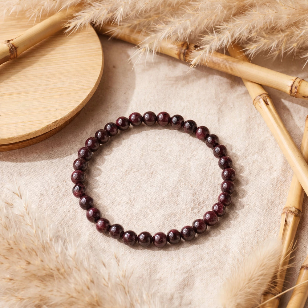 Kalavati Agate Natural Garnet Energy Bracelet