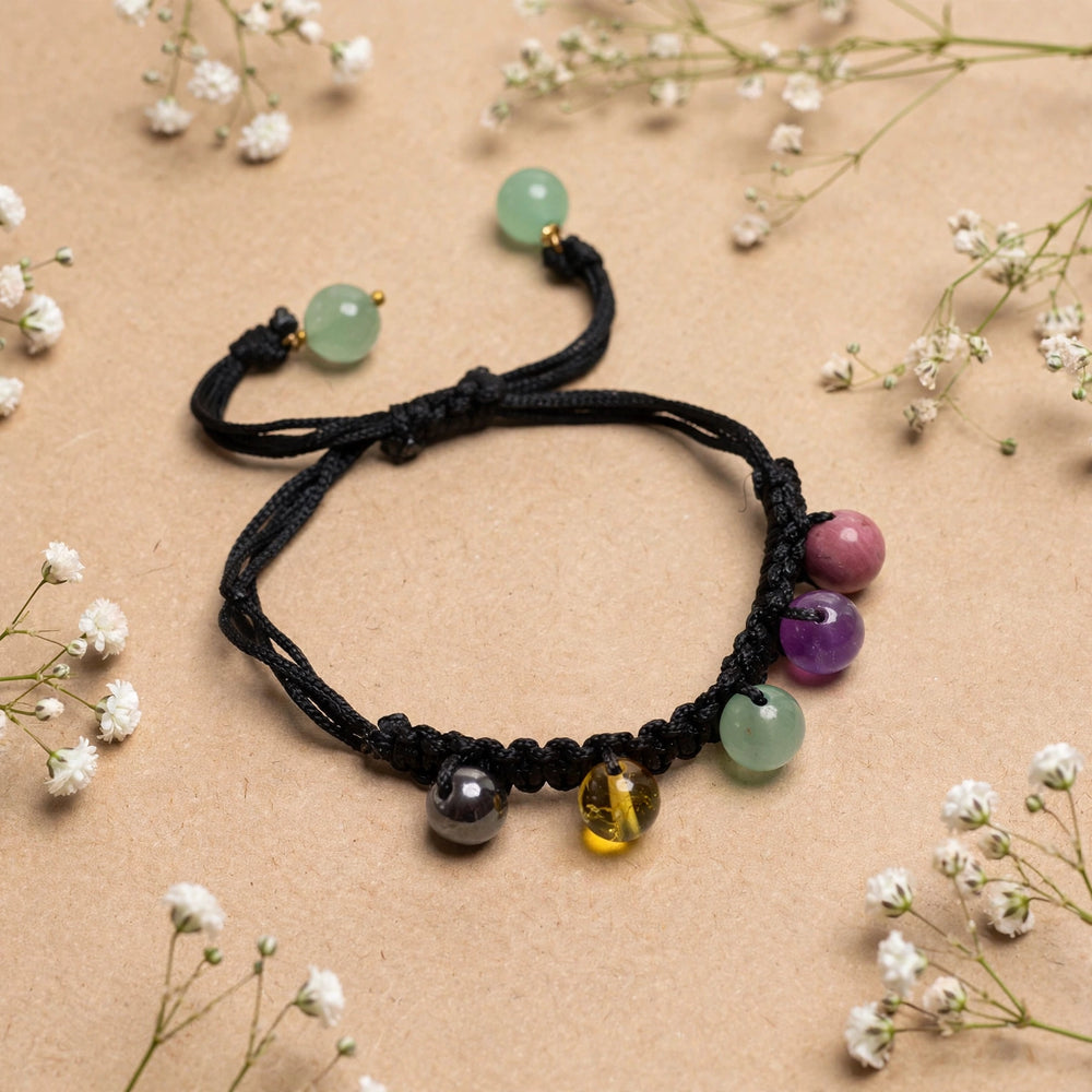 Authentic Boho Beaded Thread Bracelet
