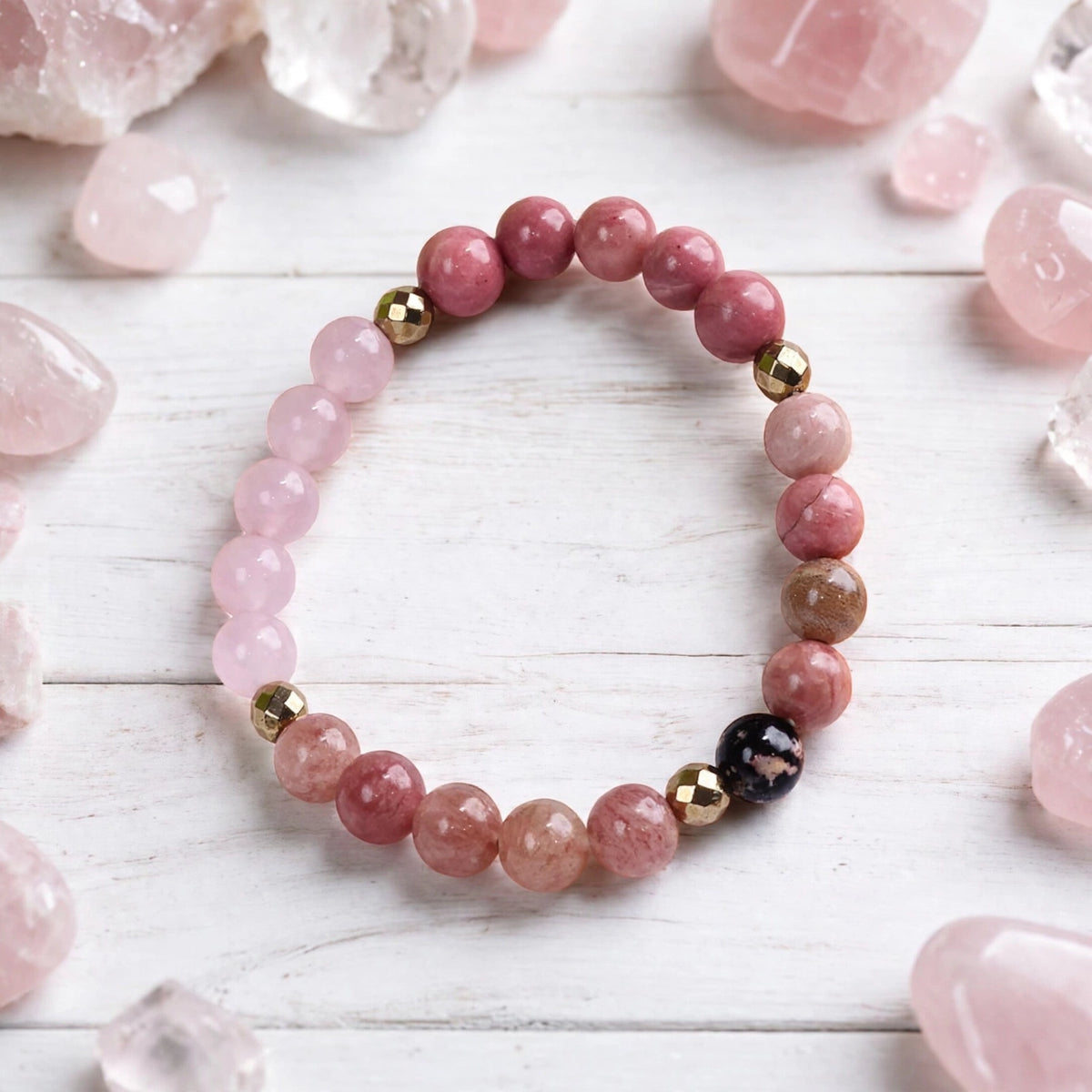 Kalavati Agate Authentic Divine Love Crystal Bracelet