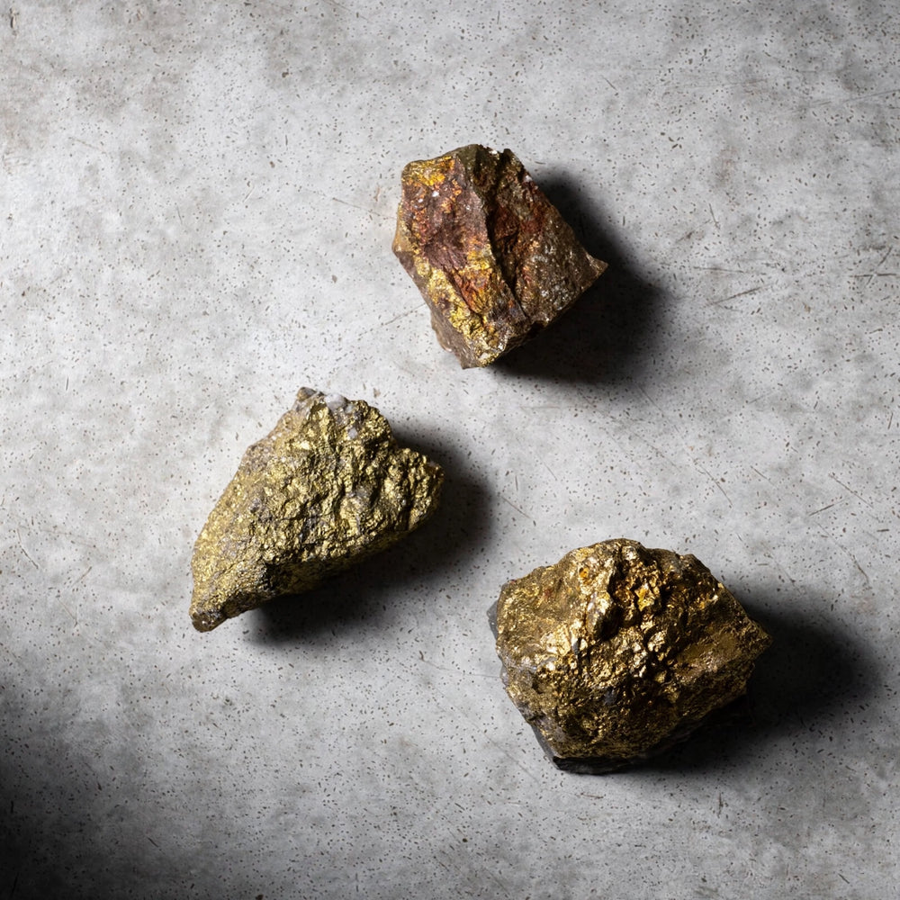 Kalavati Agate Premium Raw Chalcopyrite Stone