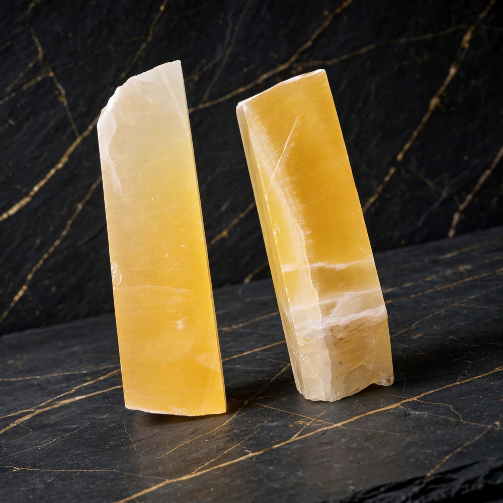 Kalavati Agate Premium Raw Honeycomb Calcite Stone