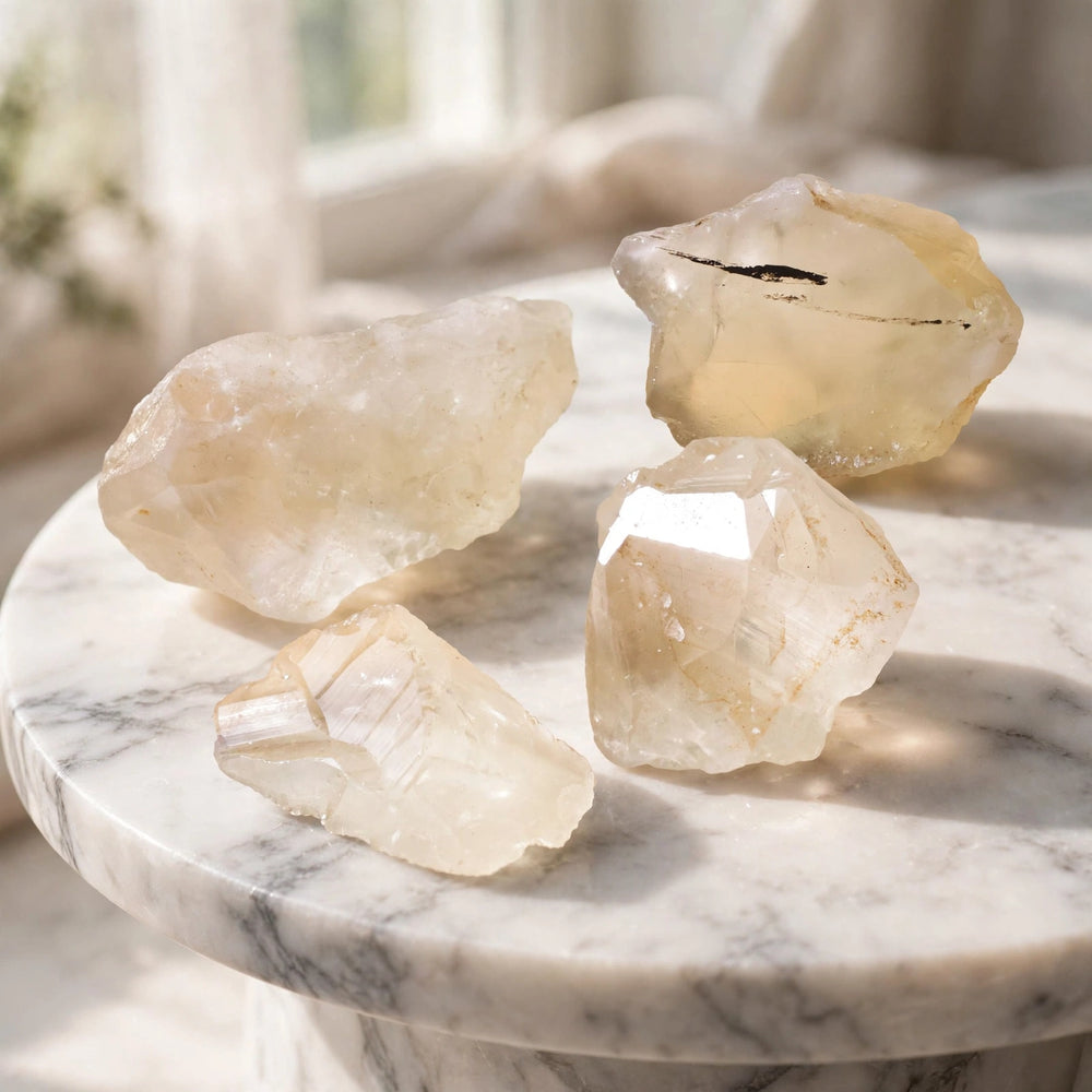 Kalavati Agate Premium Raw Danburite Stone