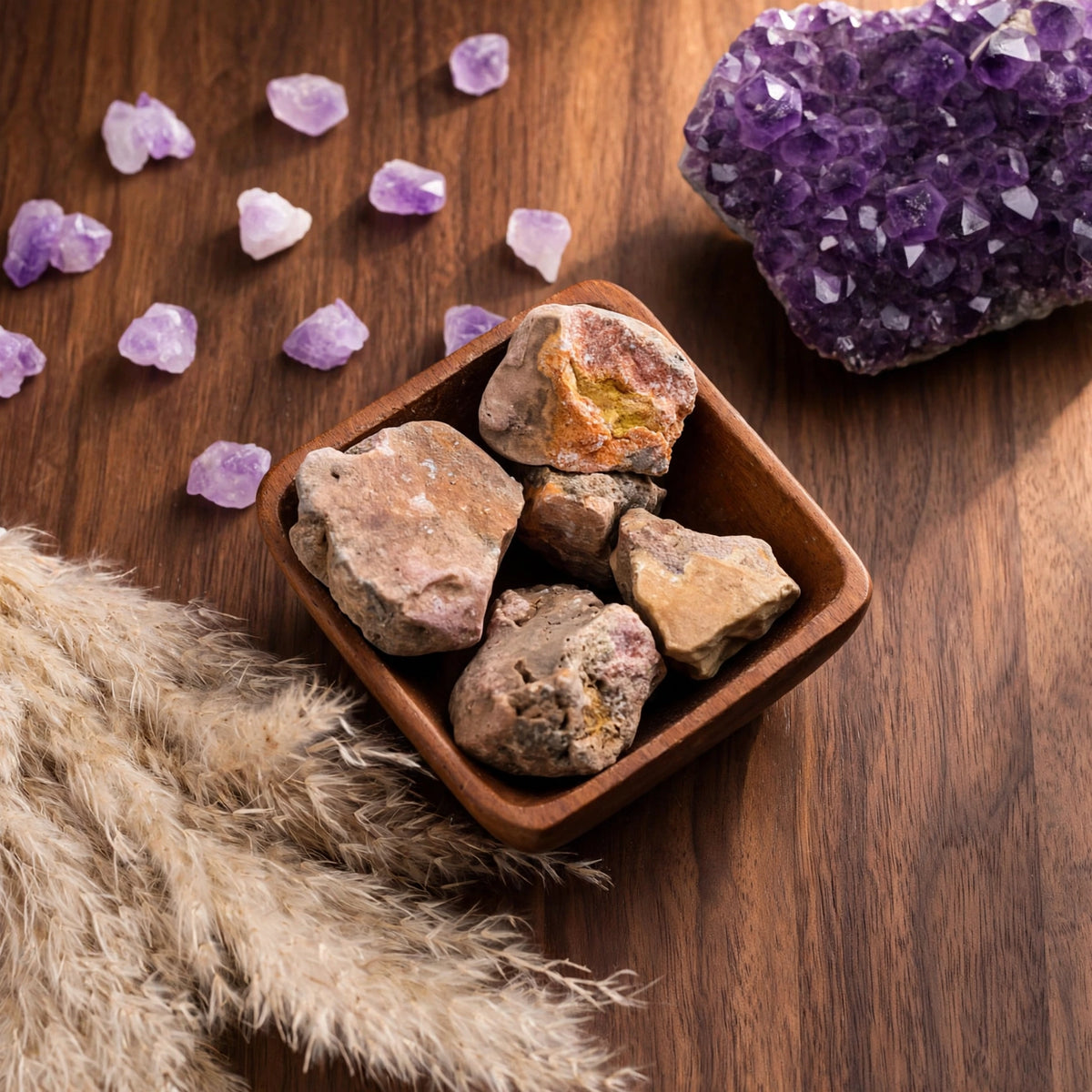 Kalavati Agate Premium Raw Rhodochrosite Stone