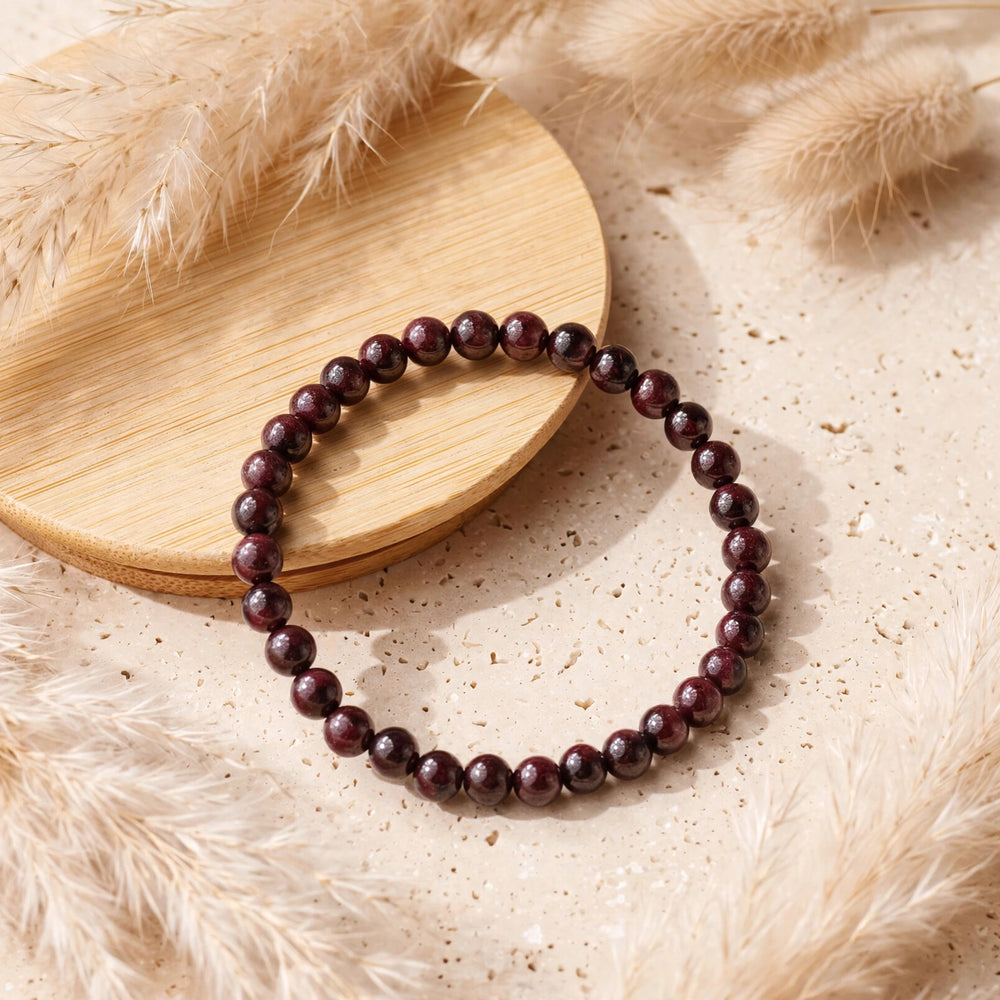 Kalavati Agate Natural Garnet Energy Bracelet