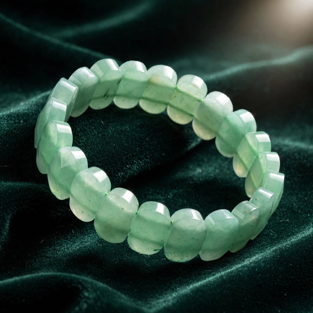 Aventurine Oval Faceted Bracelet