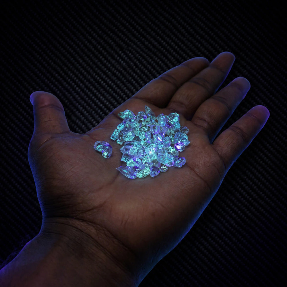 Kalavati Agate Premium Raw Petroleum Quartz Herkimer