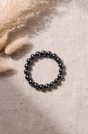 Kalavati Agate Premium Natural Hematite Bracelet