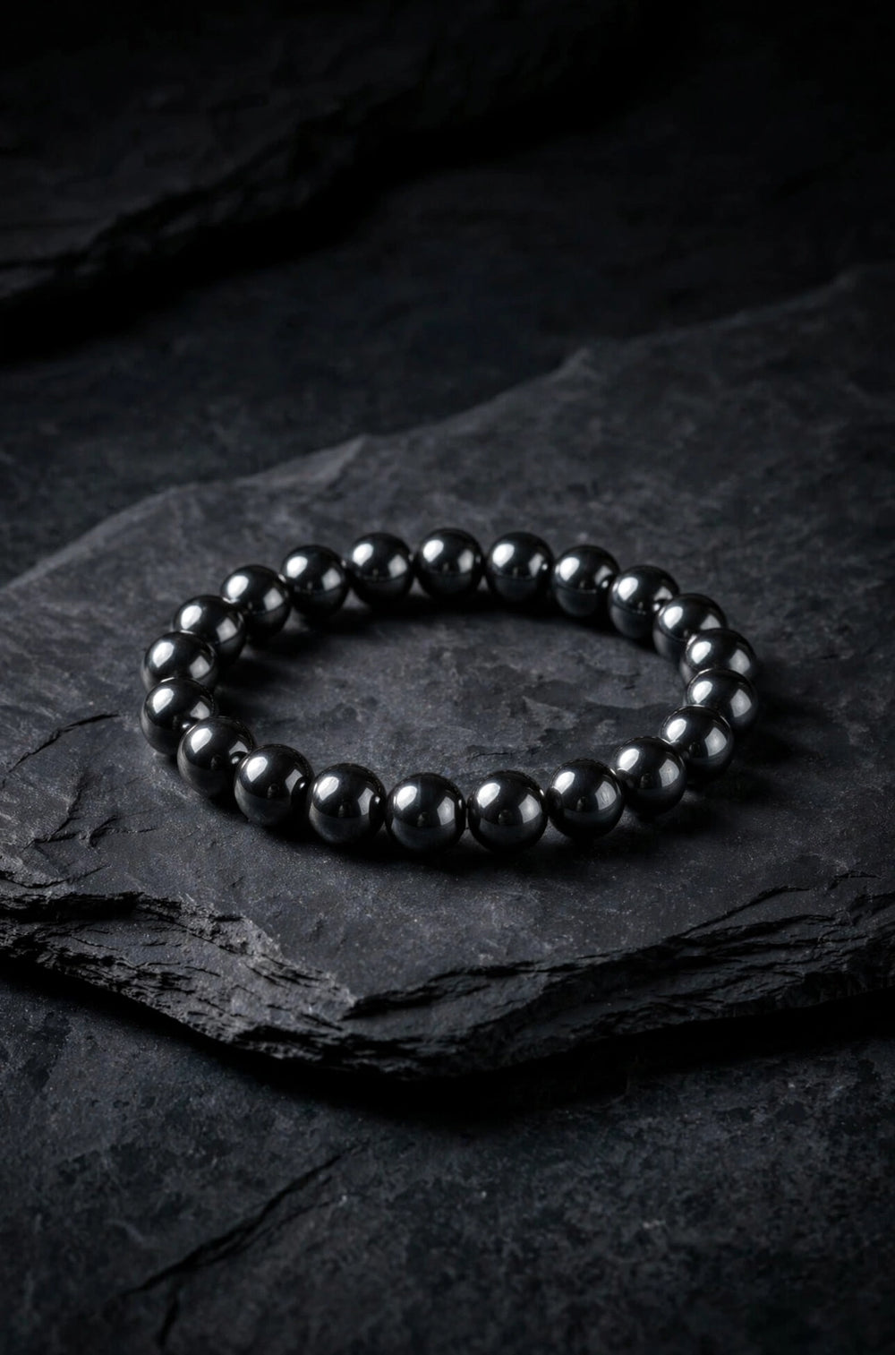 Kalavati Agate Premium Natural Hematite Bracelet