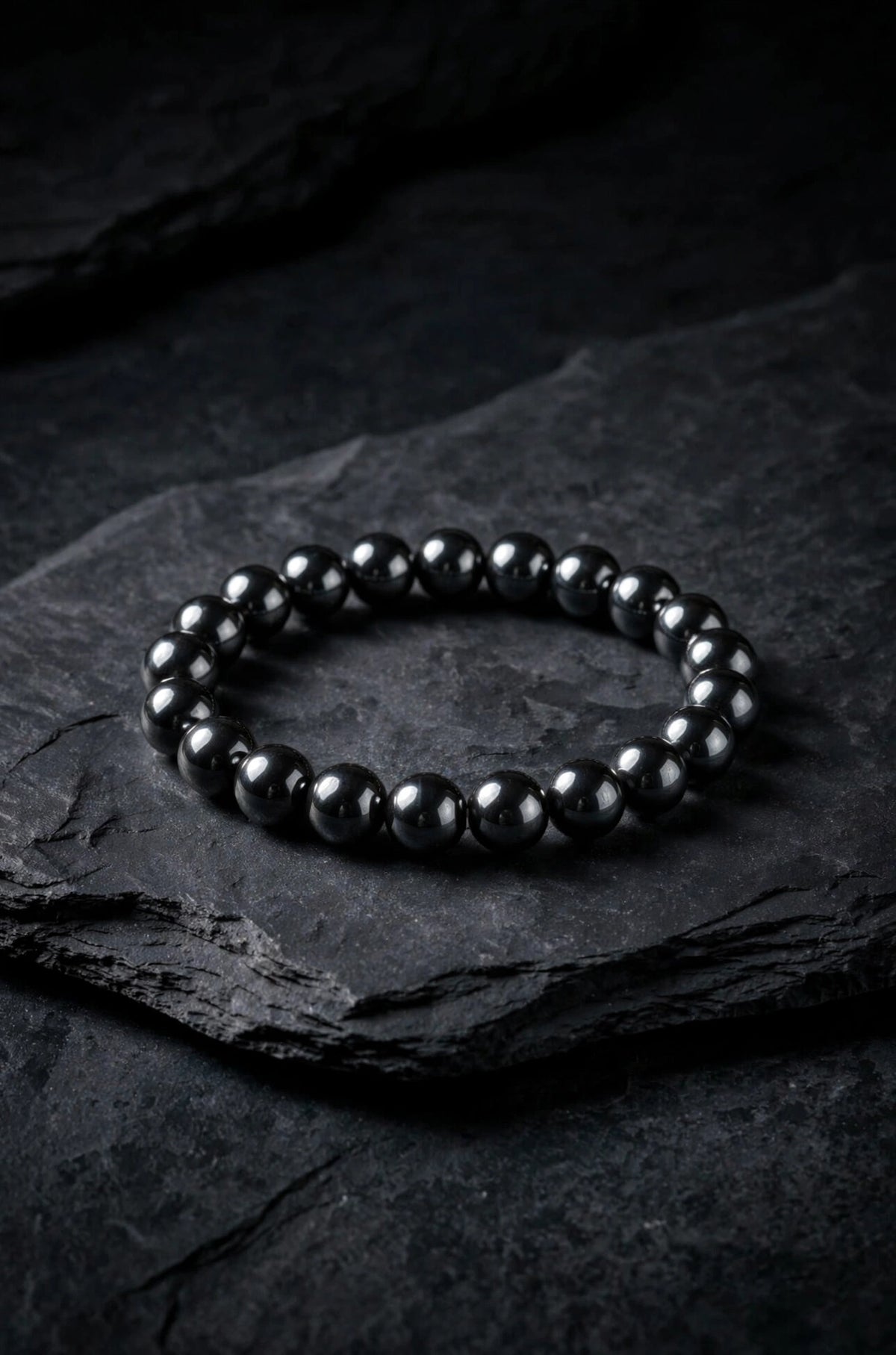 Kalavati Agate Premium Natural Hematite Bracelet