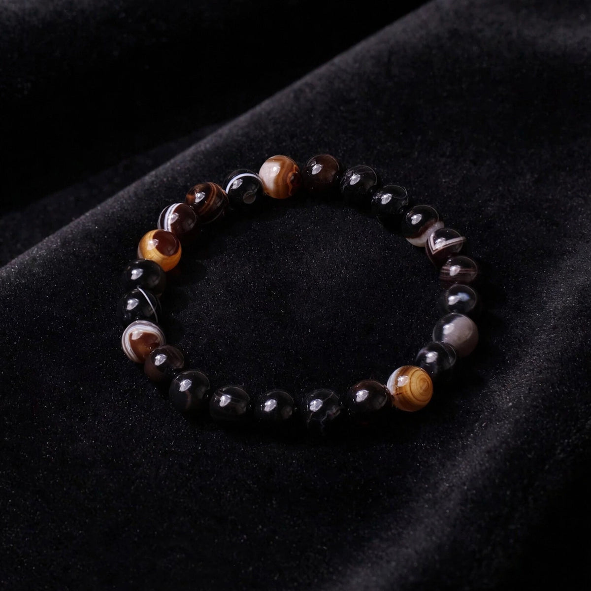 Kalavati Agate Divine Sulemani Hakik Bracelet