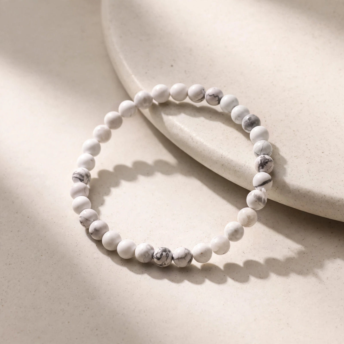 Kalavati Agate Authentic Howlite Crystal Healing Bracelet