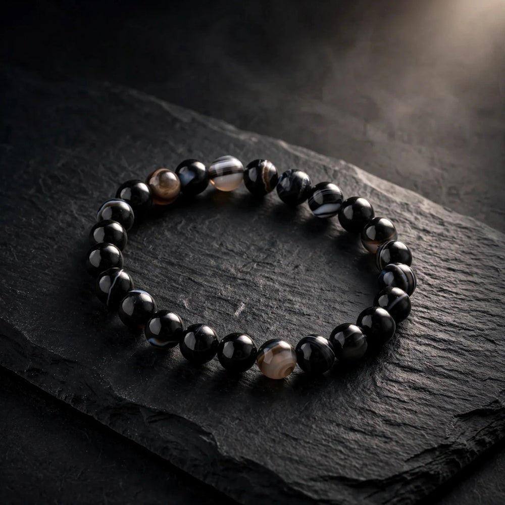 Kalavati Agate Divine Sulemani Hakik Bracelet