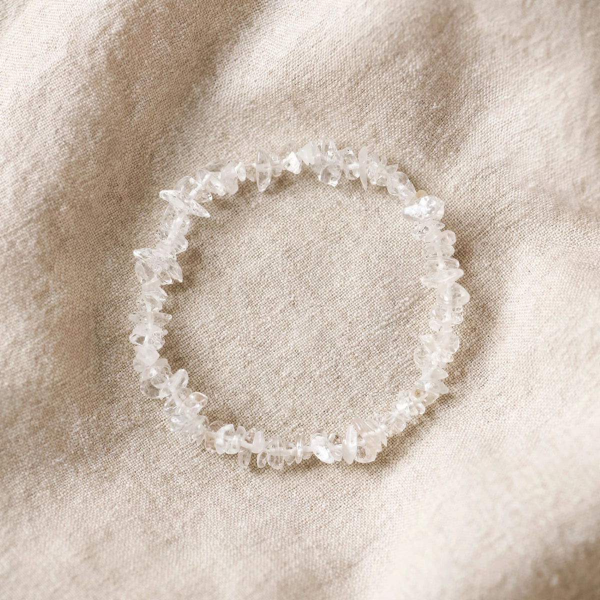 Kalavati Agate Authentic Clear Quartz Chipstone Bracelet