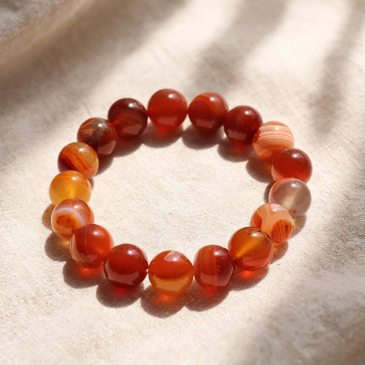 Kalavati Agate Authentic Red Carnelian Energy Bracelet