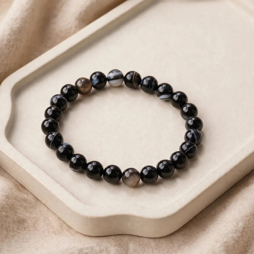 Kalavati Agate Divine Sulemani Hakik Bracelet
