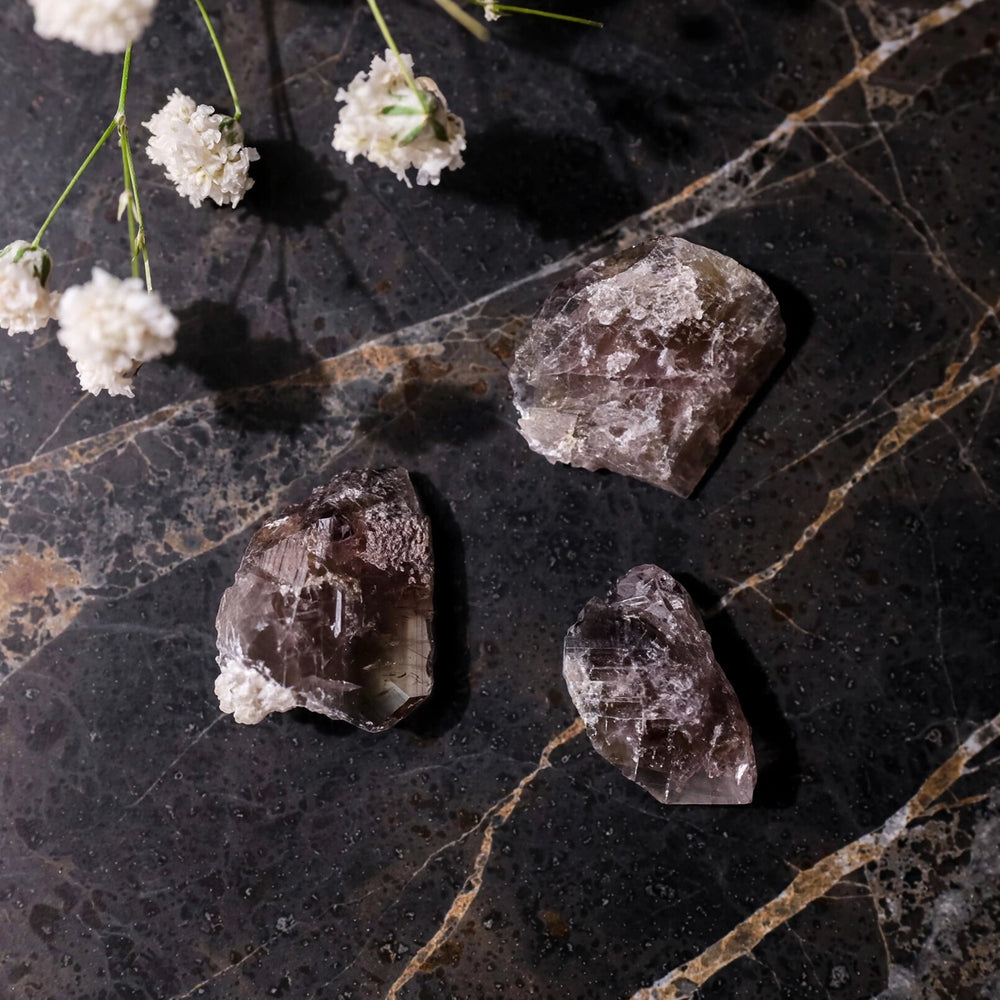 Premium Raw Axinite Stone