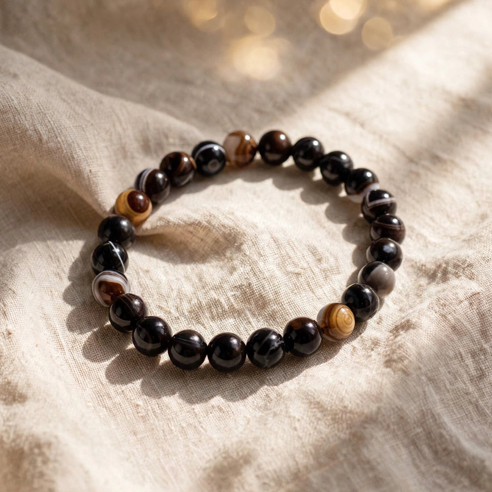 Kalavati Agate Divine Sulemani Hakik Bracelet