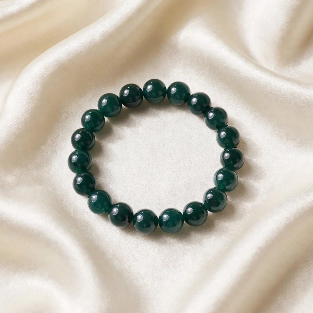Kalavati Agate Authentic Emerald Jade Bracelet