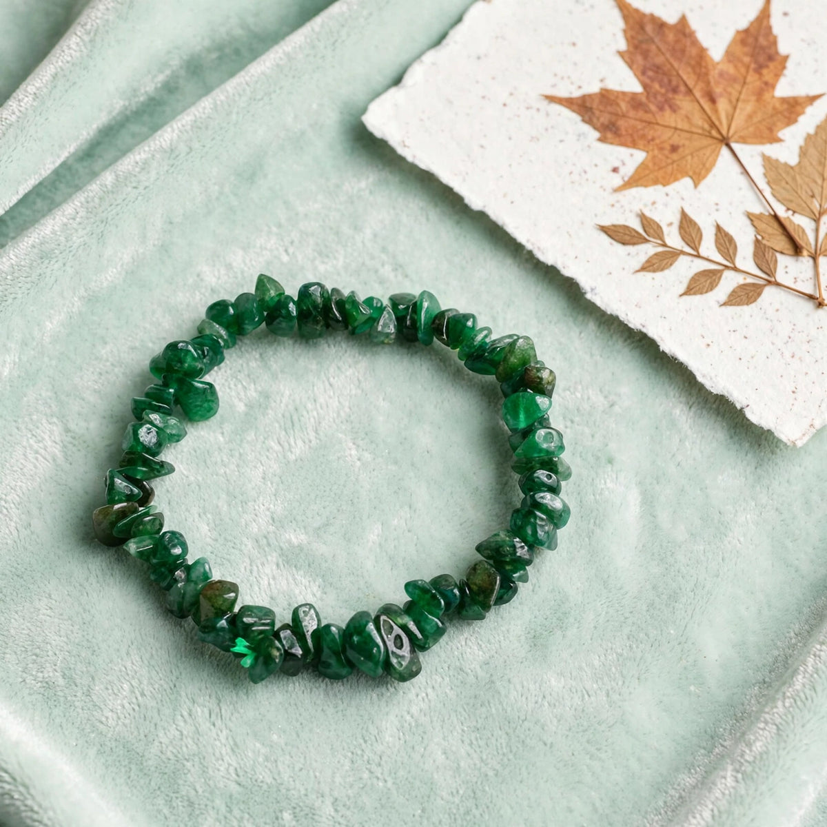 Kalavati Agate Divine Green Jade Energy Bracelet