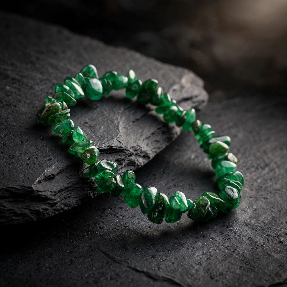 Kalavati Agate Divine Green Jade Energy Bracelet