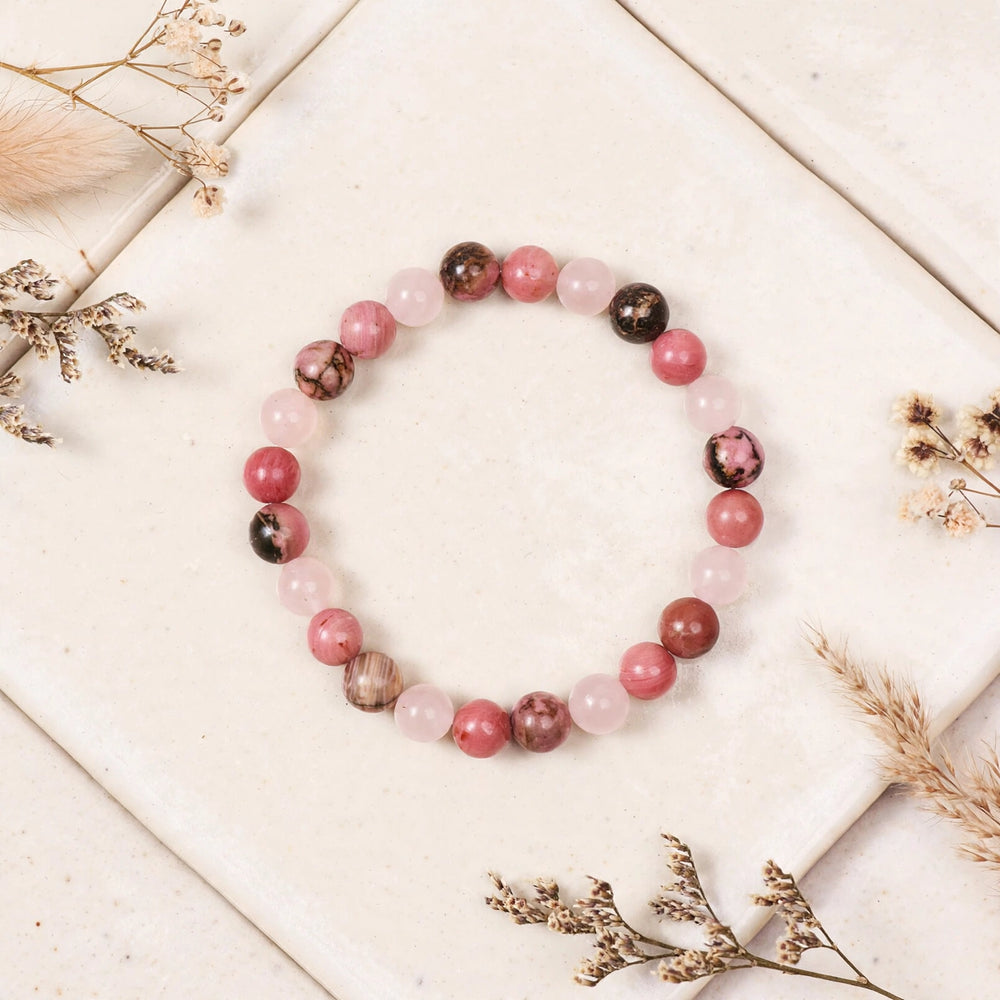 Kalavati Agate Divine Rosé Bloom Bracelet