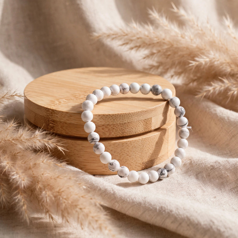 Kalavati Agate Authentic Howlite Crystal Healing Bracelet