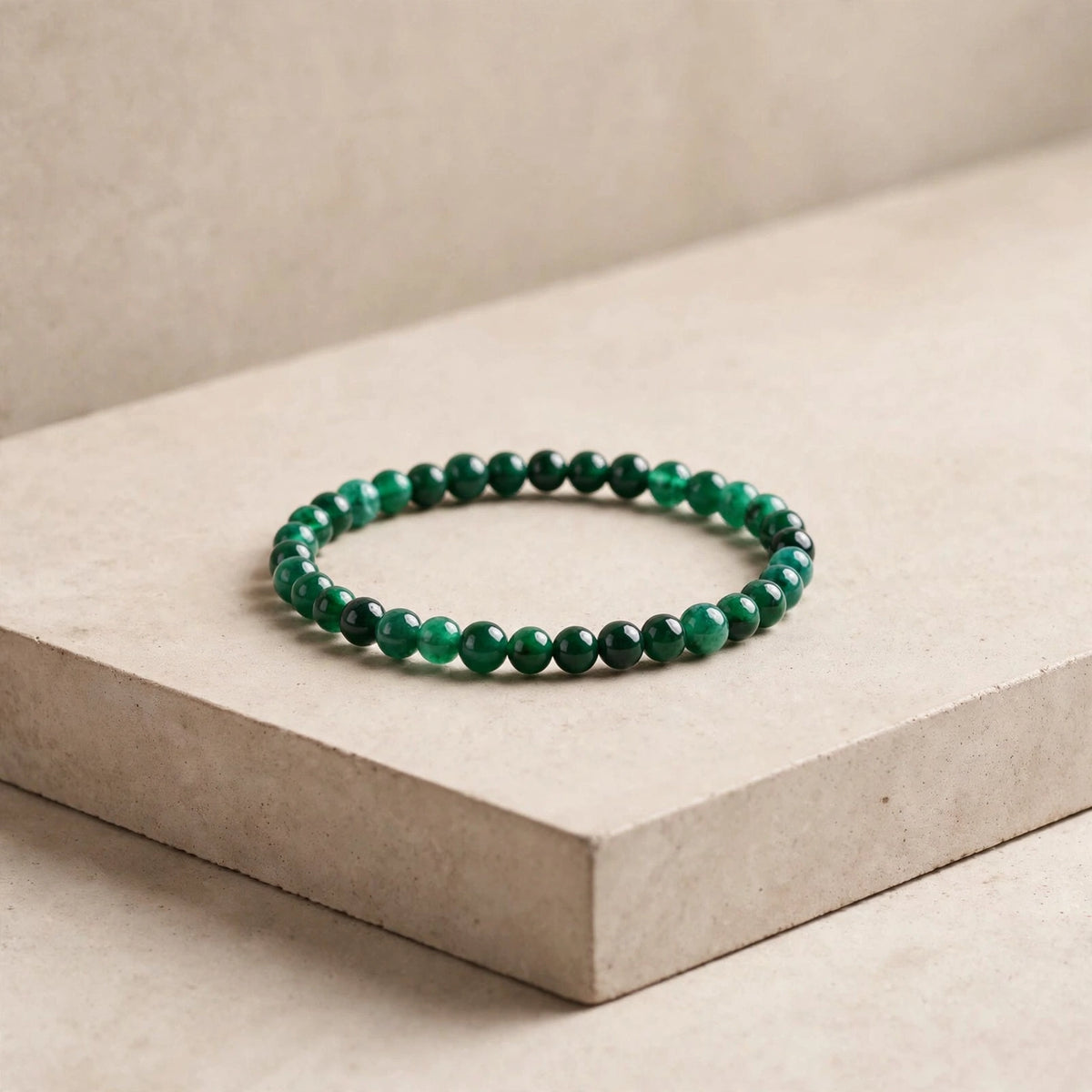 Kalavati Agate Authentic Emerald Jade Bracelet