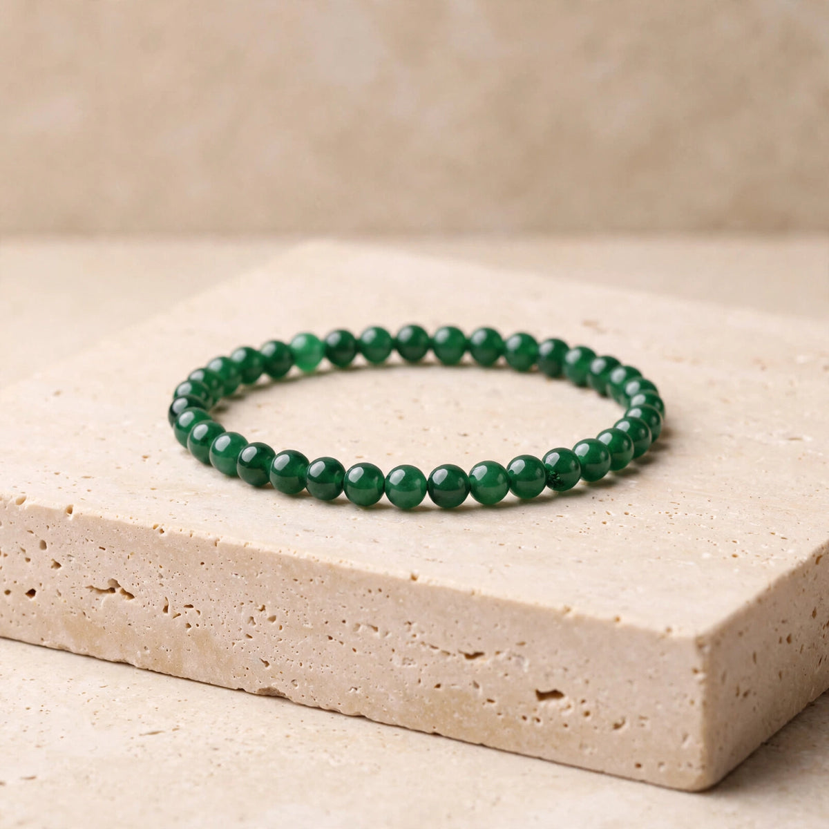 Kalavati Agate Authentic Emerald Jade Bracelet