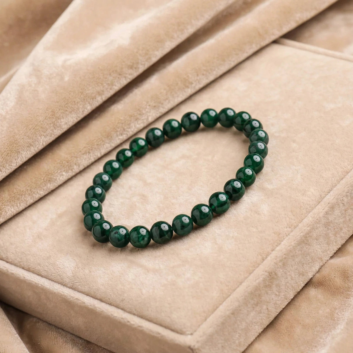 Kalavati Agate Authentic Emerald Jade Bracelet