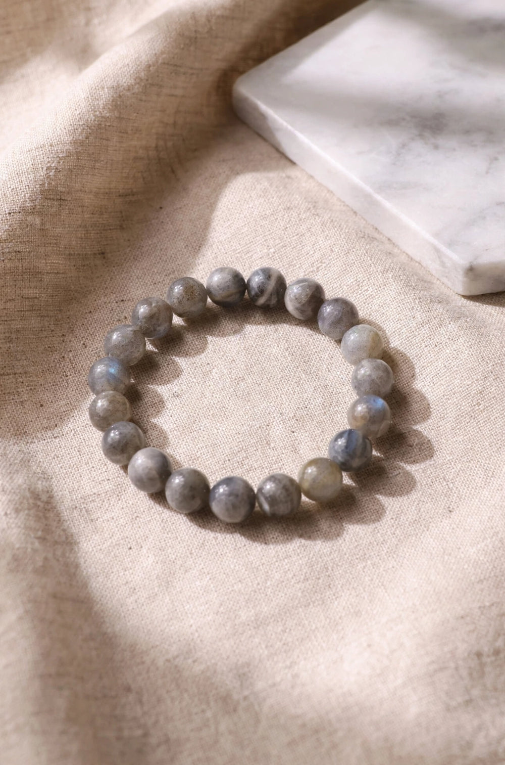 Kalavati Agate Natural Labradorite Beaded Bracelet