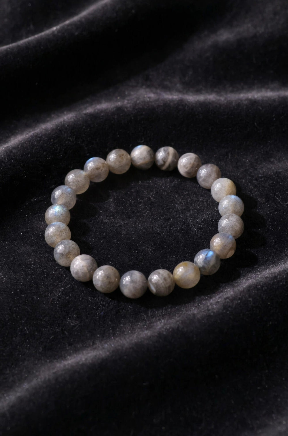 Kalavati Agate Natural Labradorite Beaded Bracelet