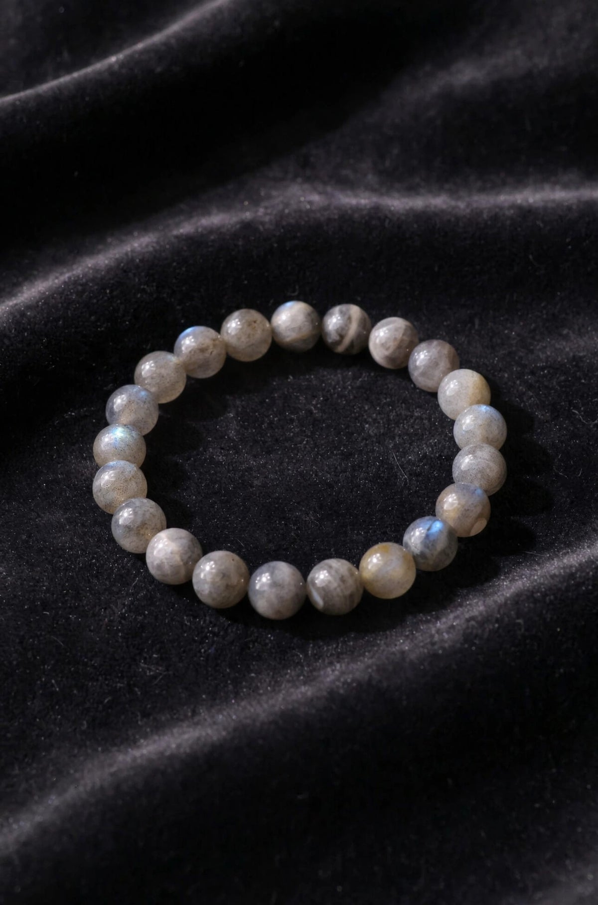 Kalavati Agate Natural Labradorite Beaded Bracelet
