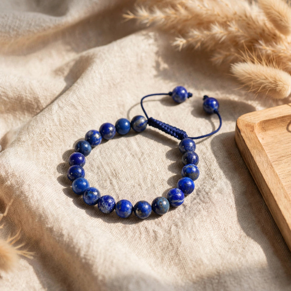 Authentic Lapis Lazuli Adjustable Thread Bracelet