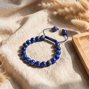 Authentic Lapis Lazuli Adjustable Thread Bracelet