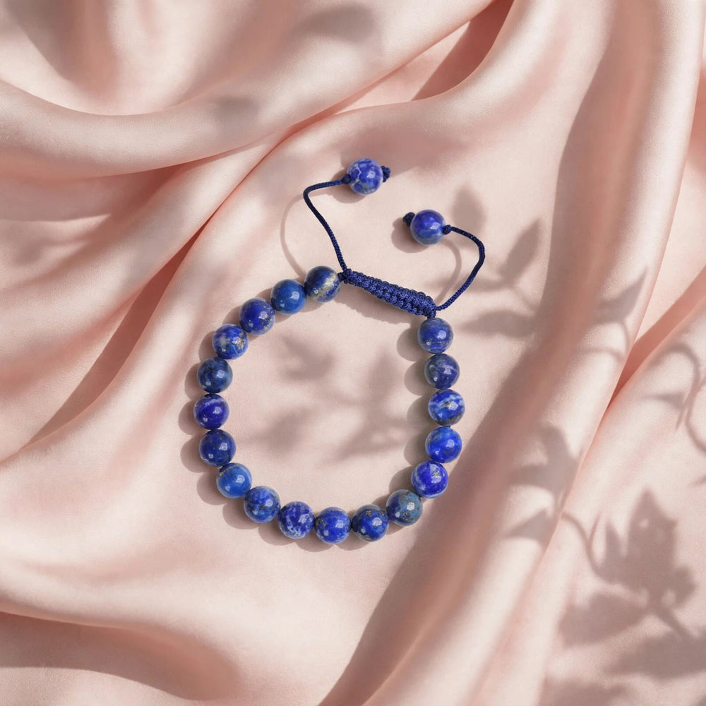 Authentic Lapis Lazuli Adjustable Thread Bracelet
