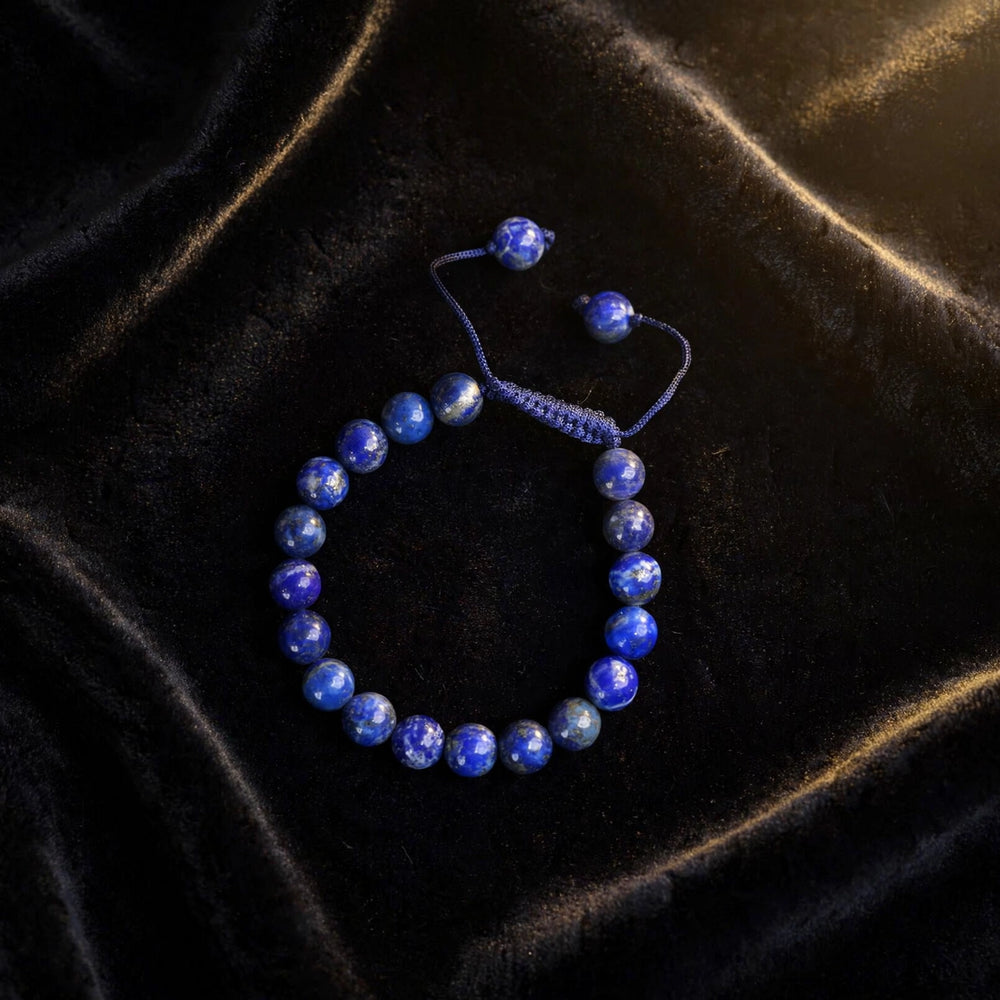 Authentic Lapis Lazuli Adjustable Thread Bracelet