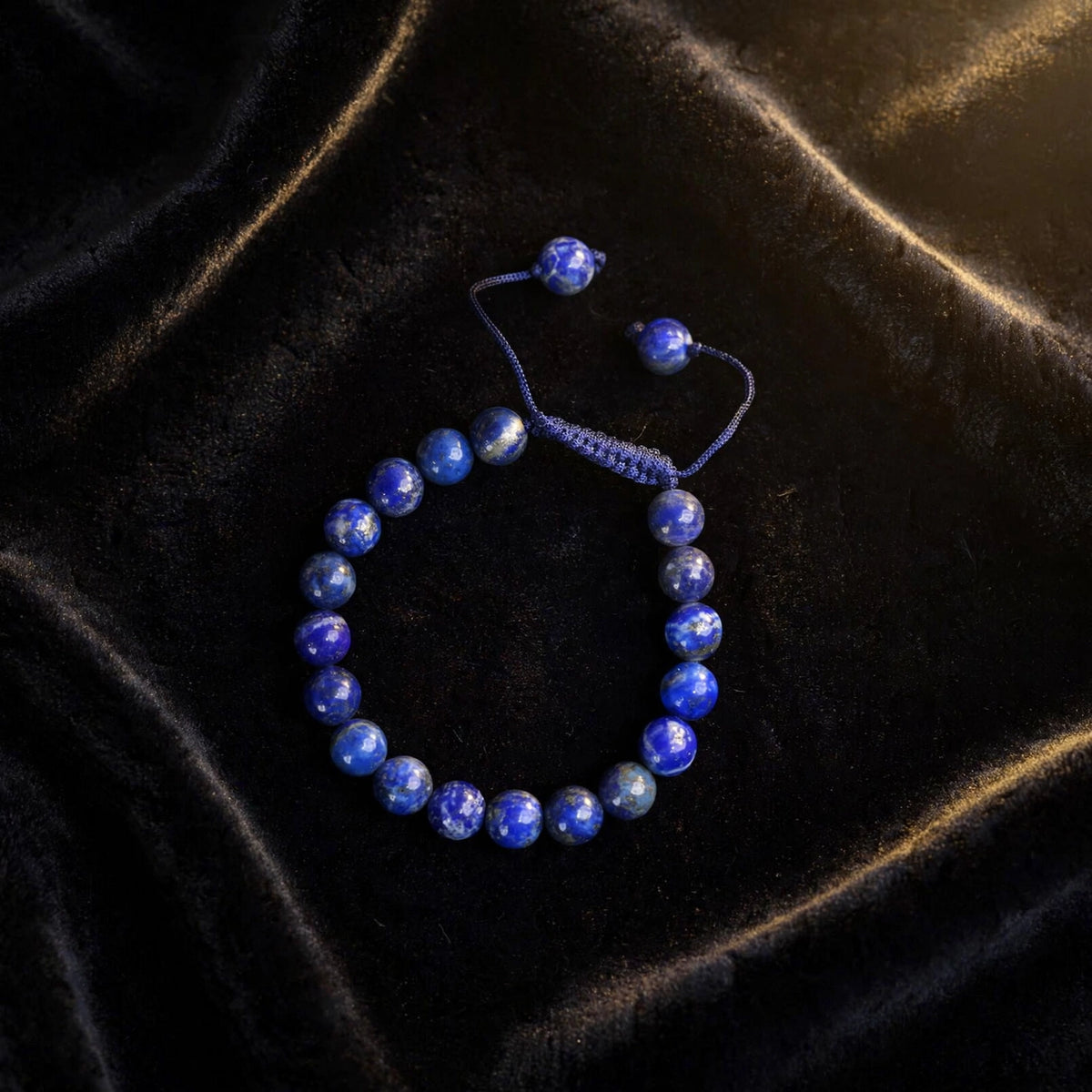 Authentic Lapis Lazuli Adjustable Thread Bracelet