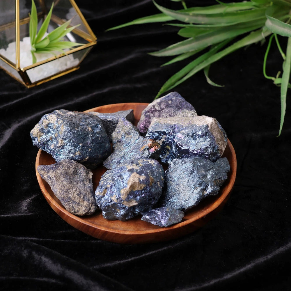 Kalavati Agate Authentic Bornite Crystal