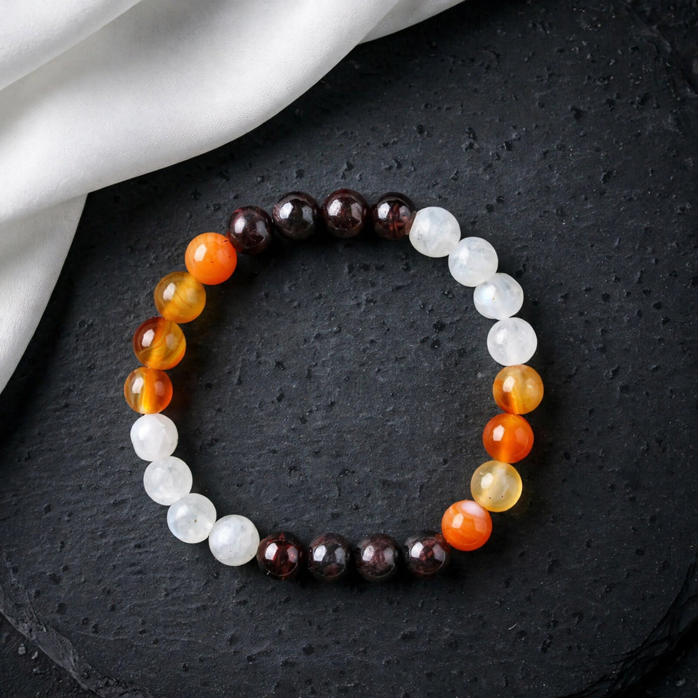 Kalavati Agate Feminine Harmony Crystal Bracelet