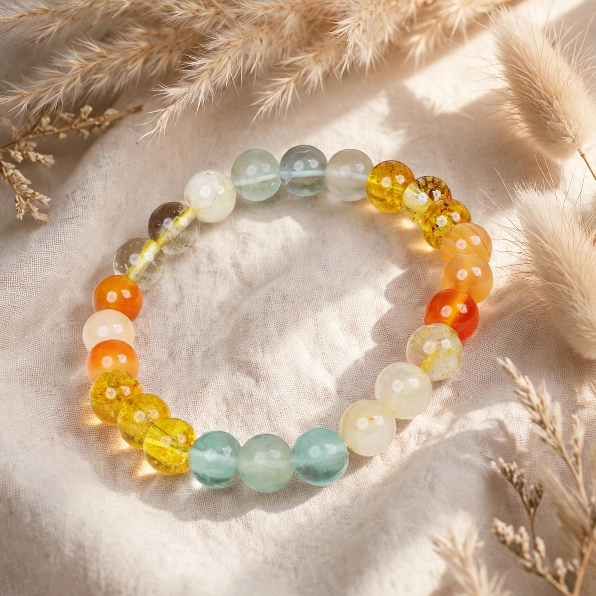 Authentic Citrine Multi Gemstone Bracelet