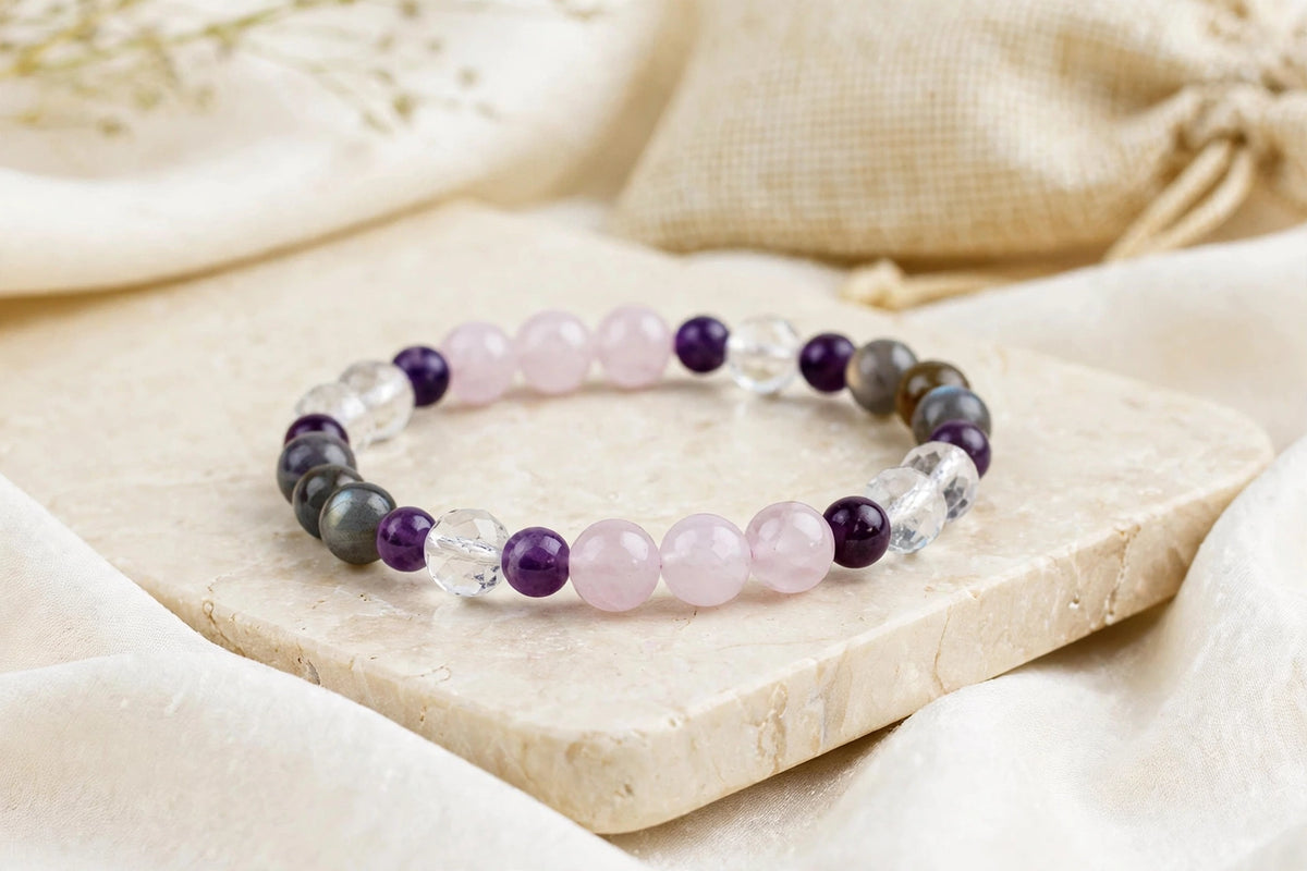 Authentic Intuition & Psychic Power Crystal Bracelet