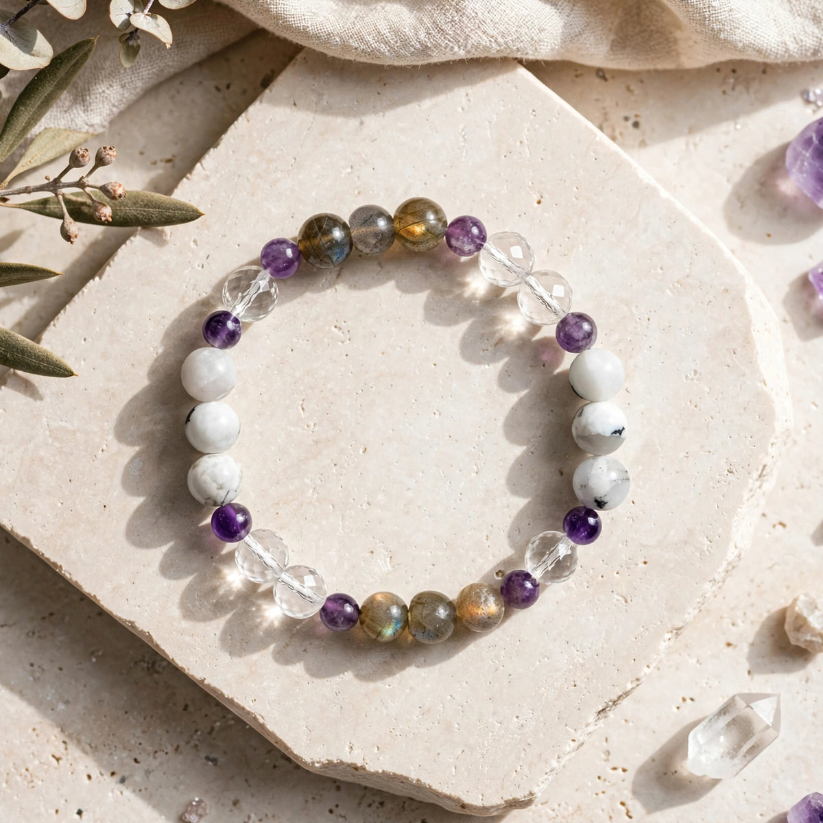 Authentic Intuition & Psychic Power Crystal Bracelet