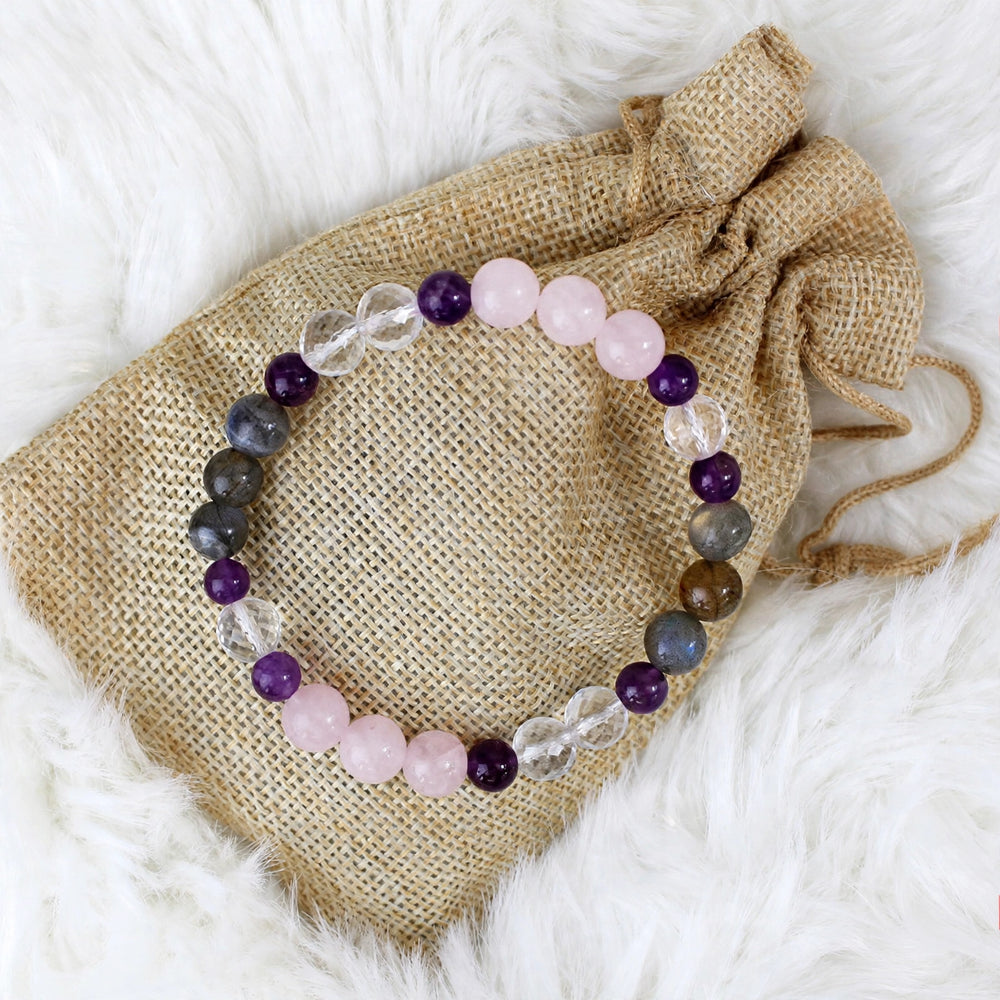 Authentic Intuition & Psychic Power Crystal Bracelet