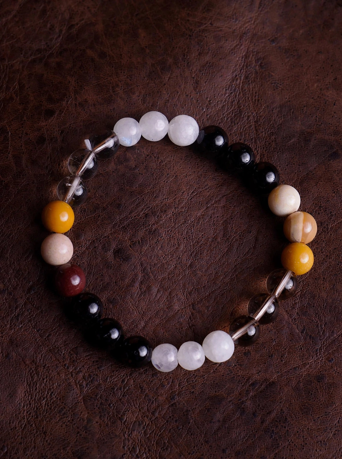 Kalavati Agate Authentic Colourful Gemstone Beaded Bracelet