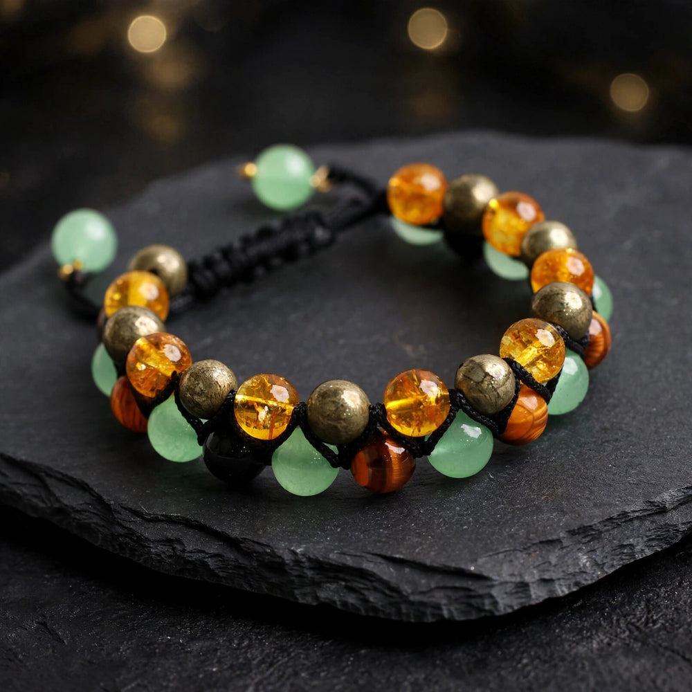 Kalavati Agate Triple Protection Wealth Bracelet