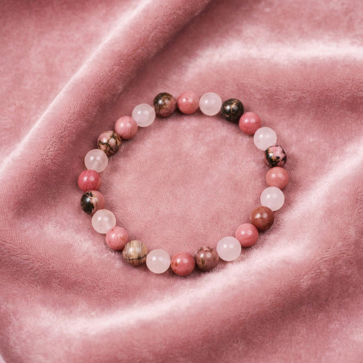 Kalavati Agate Divine Rosé Bloom Bracelet