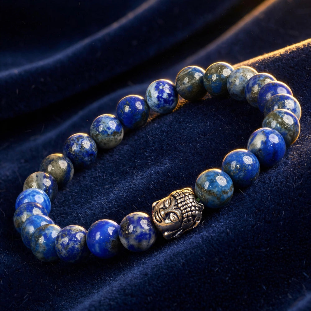 Divine Lapis Lazuli Buddha Energy Bracelet