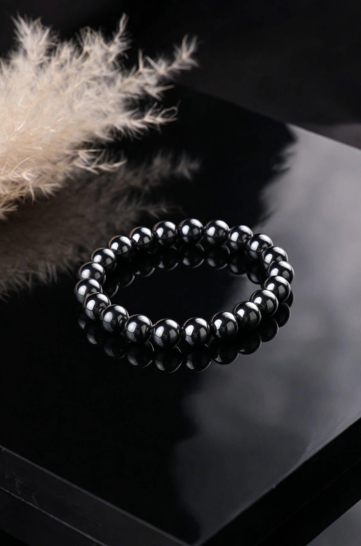 Kalavati Agate Premium Natural Hematite Bracelet