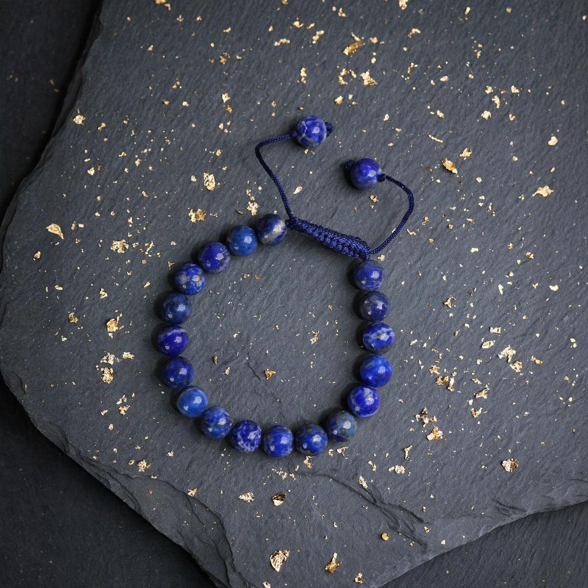 Authentic Lapis Lazuli Adjustable Thread Bracelet