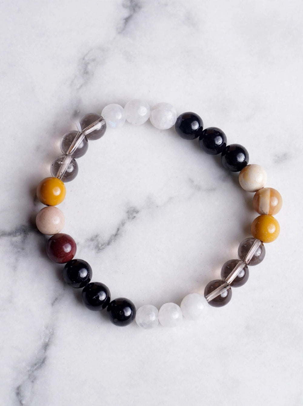 Kalavati Agate Authentic Colourful Gemstone Beaded Bracelet